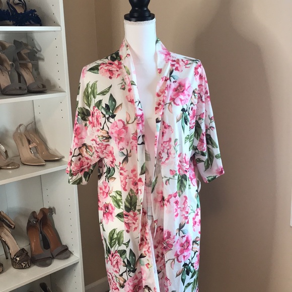 Show Me Your MuMu floral printed cardigan one size - Picture 2 of 7